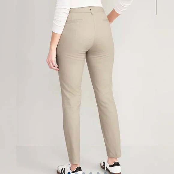 Women’s tan high waist pant - Picture 2 of 5